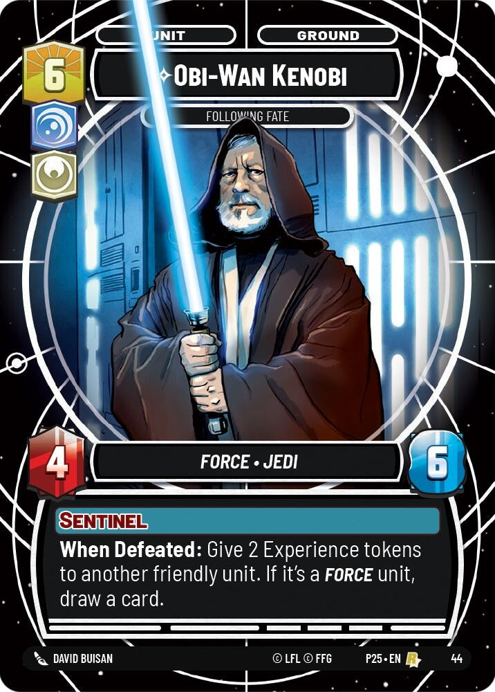 Image for Obi-Wan Kenobi - Following Fate (44) (Organized Play Promos) - Star Wars: Unlimited