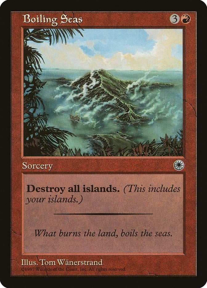 Boiling Seas [POR] - MTG Single