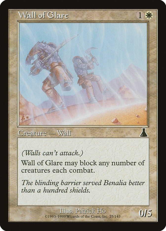 Wall of Glare (25) [UDS] - MTG Single