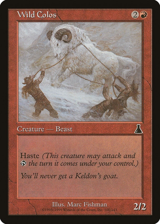 Wild Colos (100) [UDS] - MTG Single