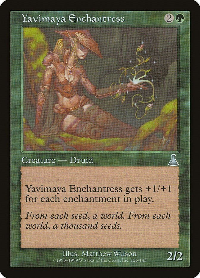Yavimaya Enchantress (125) [UDS] - MTG Single