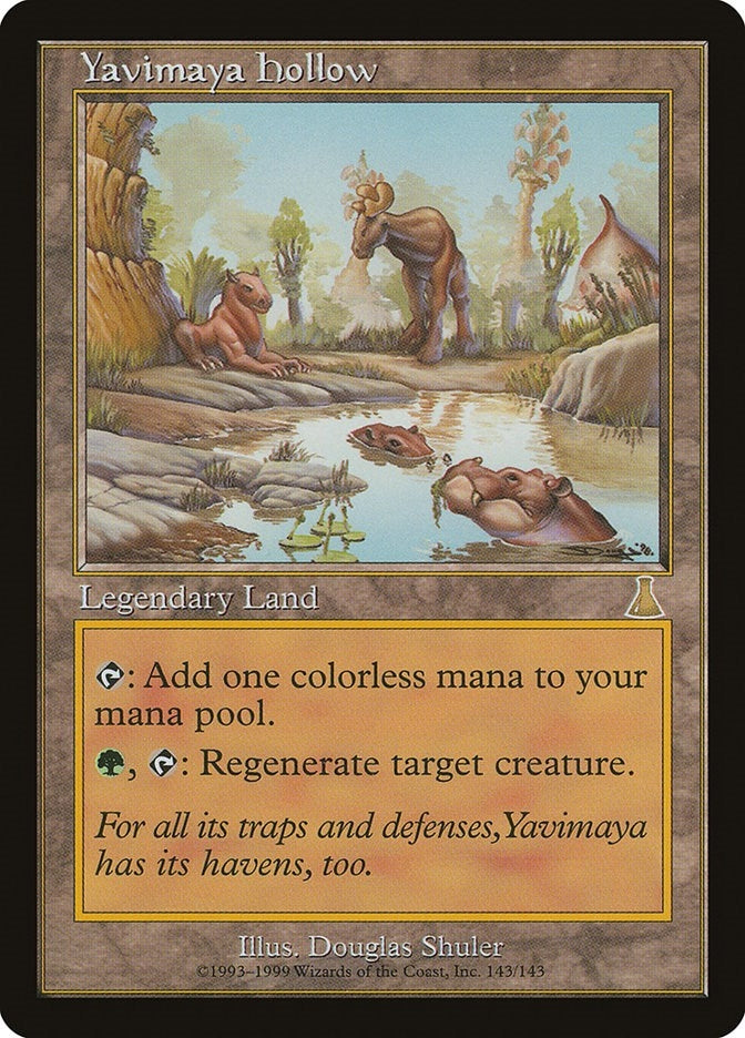Yavimaya Hollow (143) [UDS] - MTG Single