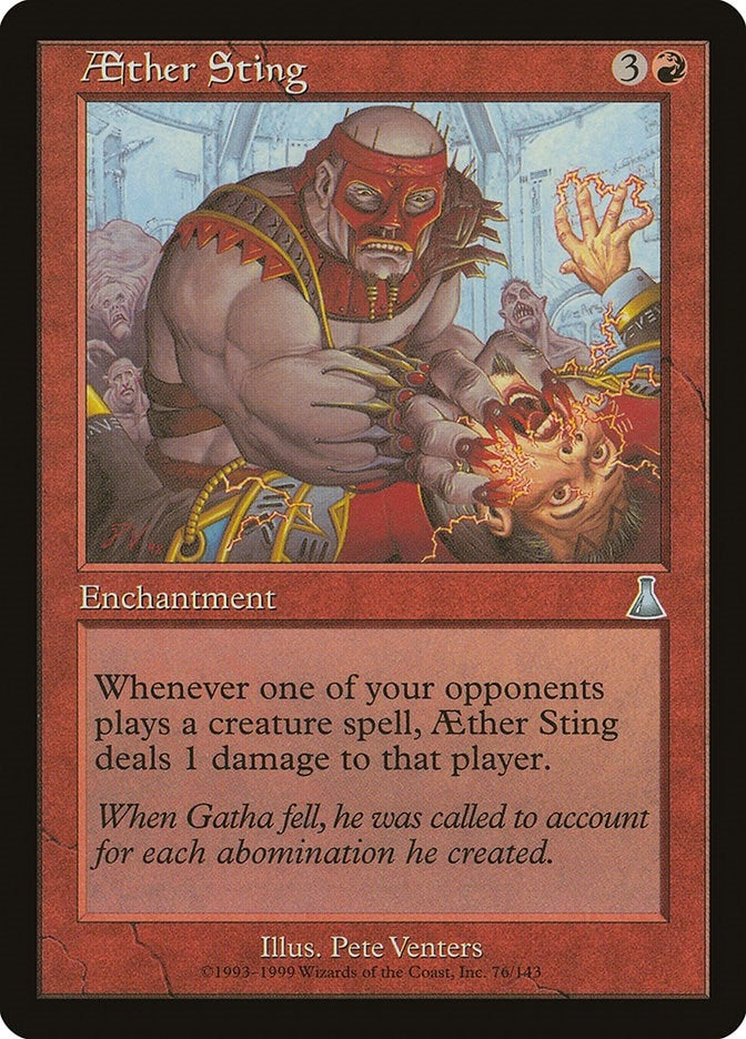Aether Sting (76) [UDS] - MTG Single