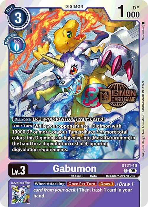 Image for Gabumon (ST21-10 R) (Starter Deck 21: Hero of Hope Release Event Cards) - Digimon Card Game