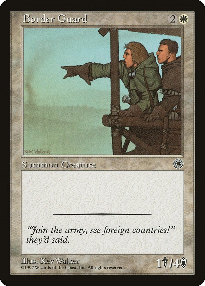 Border Guard [POR] - MTG Single