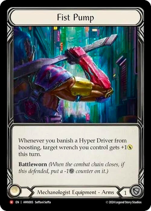 Image for Fist Pump (AMX005) (Armory Deck: Maxx Nitro) - Flesh and Blood TCG