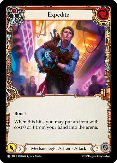 Image for Expedite (Red) (AMX009) (Armory Deck: Maxx Nitro) - Flesh and Blood TCG