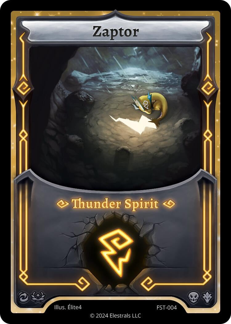Image for Zaptor (FST-004) (Divine Champions: Firestorm) - Elestrals