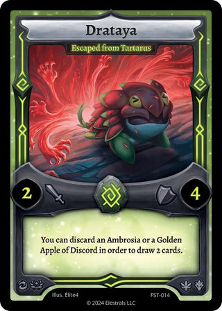 Image for Drataya - Escaped From Tartarus (FST-014) (Divine Champions: Firestorm) - Elestrals
