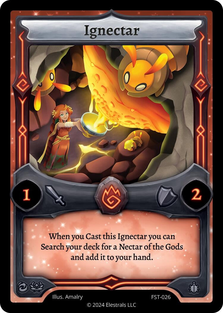 Image for Ignectar (FST-026) (Divine Champions: Firestorm) - Elestrals