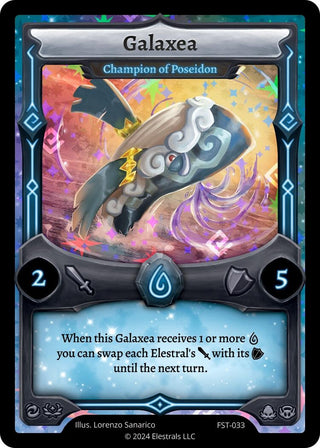 Image for Galaxea - Champion of Poseidon (FST-033) (Divine Champions: Firestorm) - Elestrals