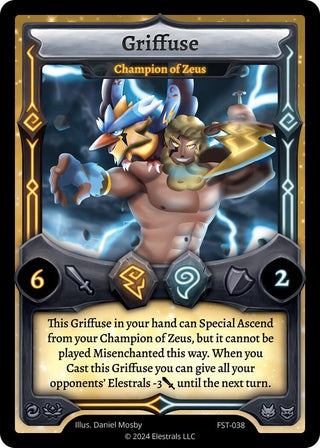 Image for Griffuse - Champion of Zeus (FST-038) (Divine Champions: Firestorm) - Elestrals
