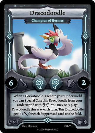 Image for Dracodoodle - Champion of Hermes (FST-051) (Divine Champions: Firestorm) - Elestrals
