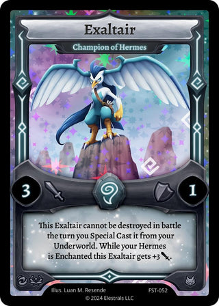 Image for Exaltair - Champion of Hermes (FST-052) (Divine Champions: Firestorm) - Elestrals