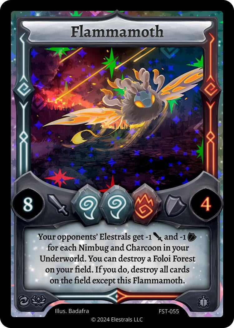 Image for Flammamoth (FST-055) (Divine Champions: Firestorm) - Elestrals