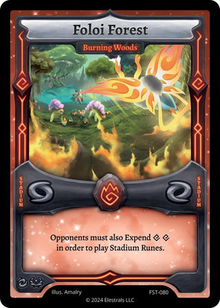 Image for Foloi Forest - Burning Woods (FST-080) (Divine Champions: Firestorm) - Elestrals