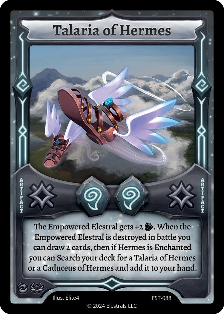 Image for Talaria of Hermes (FST-088) (Divine Champions: Firestorm) - Elestrals