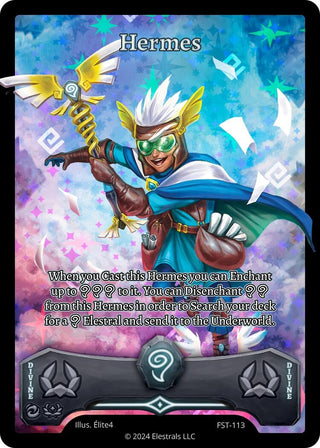 Image for Hermes (Full Art) (FST-113) (Divine Champions: Firestorm) - Elestrals