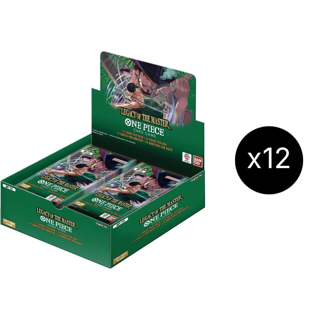 Image for Legacy of the Master Booster Box Case - One Piece Card Game