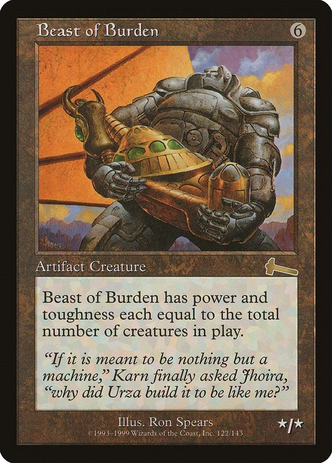 Beast of Burden (122) [ULG] - MTG Single