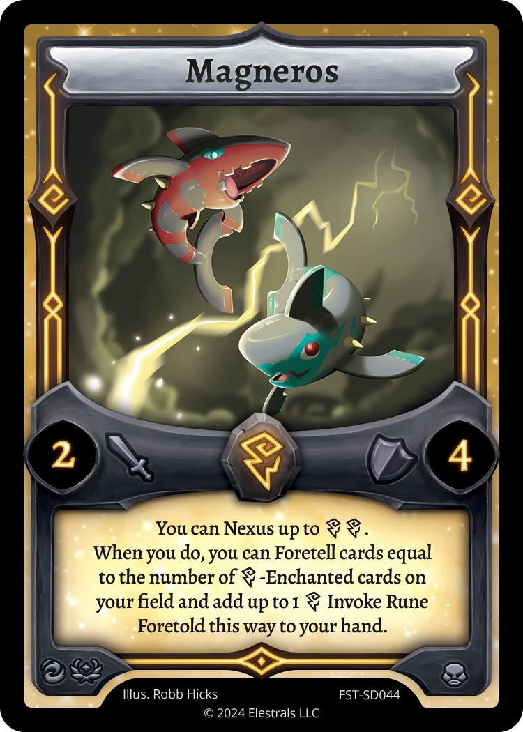 Image for Magneros (FST-SD044) (Divine Champions: Firestorm Starter Decks) - Elestrals