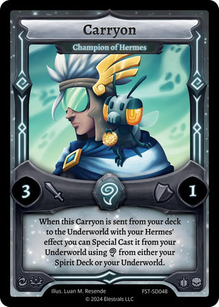 Image for Carryon - Champion of Hermes (FST-SD048) (Divine Champions: Firestorm Starter Decks) - Elestrals