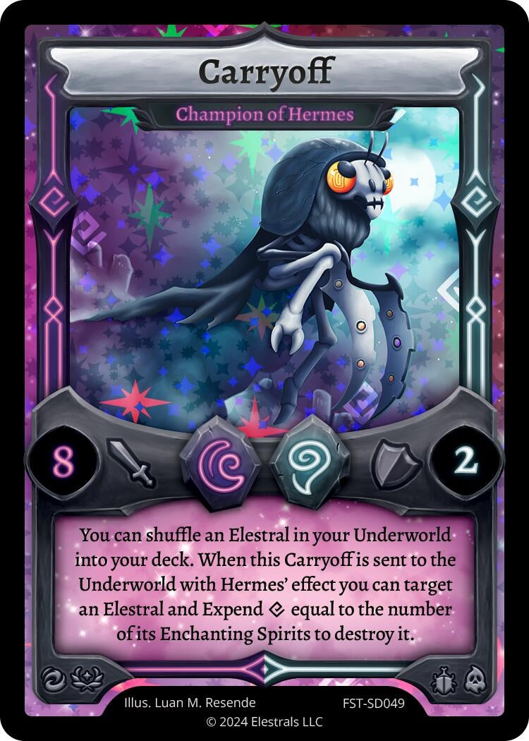 Image for Carryoff - Champion of Hermes (FST-SD049) (Divine Champions: Firestorm Starter Decks) - Elestrals