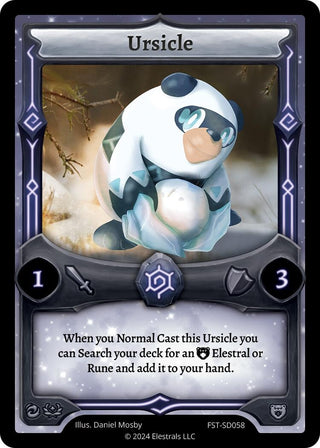 Image for Ursicle (FST-SD058) (Divine Champions: Firestorm Starter Decks) - Elestrals