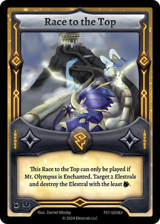 Image for Race to the Top (FST-SD083) (Divine Champions: Firestorm Starter Decks) - Elestrals