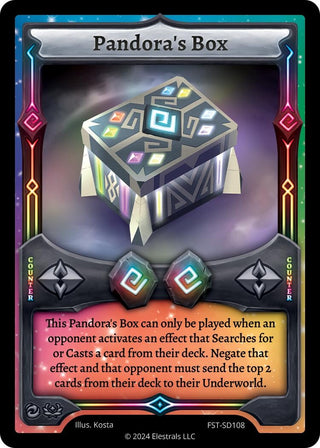 Image for Pandora's Box (FST-SD108) (Divine Champions: Firestorm Starter Decks) - Elestrals
