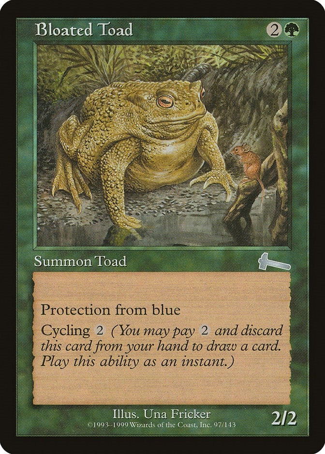 Bloated Toad (97) [ULG] - MTG Single
