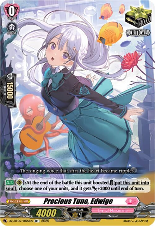 Image for Precious Tune, Edwige (DZ-BT07/065EN) [DZ-BT07: Moon Fangs & Cerulean Blaze] - Cardfight Vanguard