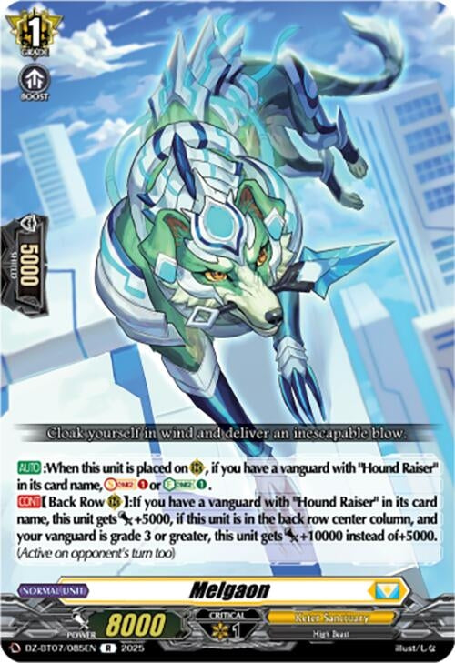 Image for Melgaon (DZ-BT07/085EN) [DZ-BT07: Moon Fangs & Cerulean Blaze] - Cardfight Vanguard