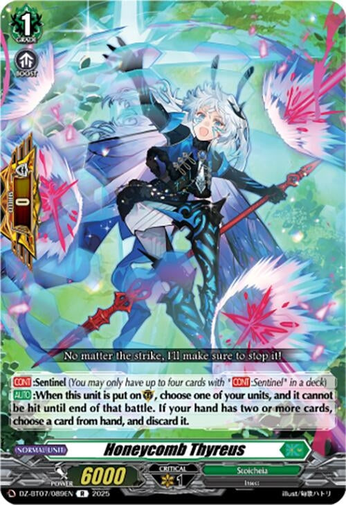 Image for Honeycomb Thyreus (DZ-BT07/089EN) [DZ-BT07: Moon Fangs & Cerulean Blaze] - Cardfight Vanguard