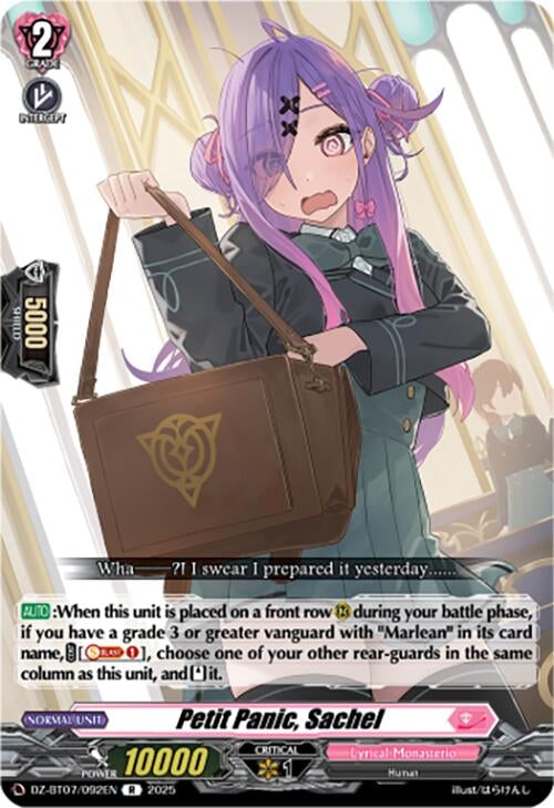 Image for Petit Panic, Sachel (DZ-BT07/092EN) [DZ-BT07: Moon Fangs & Cerulean Blaze] - Cardfight Vanguard