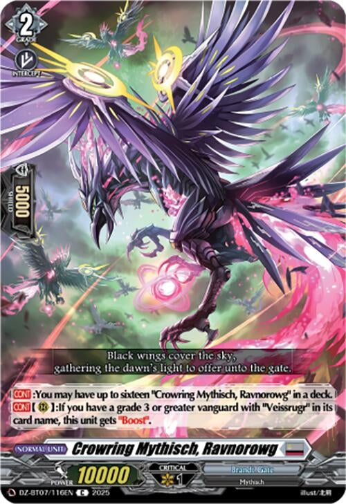 Image for Crowring Mythisch, Ravnorowg (DZ-BT07/116EN) [DZ-BT07: Moon Fangs & Cerulean Blaze] - Cardfight Vanguard