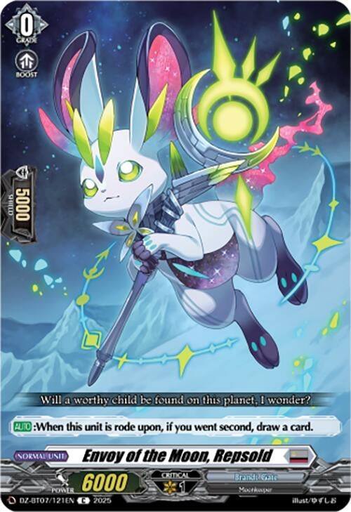 Image for Envoy of the Moon, Repsold (DZ-BT07/121EN) [DZ-BT07: Moon Fangs & Cerulean Blaze] - Cardfight Vanguard