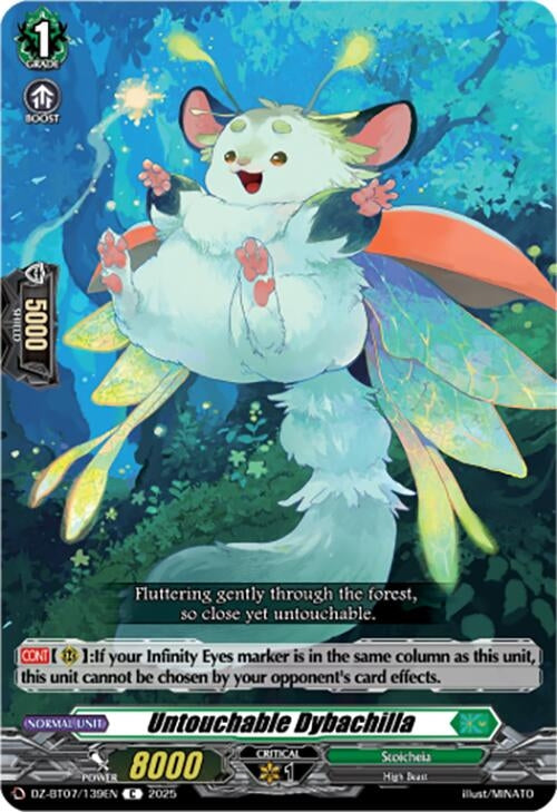 Image for Untouchable Dybachilla (DZ-BT07/139EN) [DZ-BT07: Moon Fangs & Cerulean Blaze] - Cardfight Vanguard