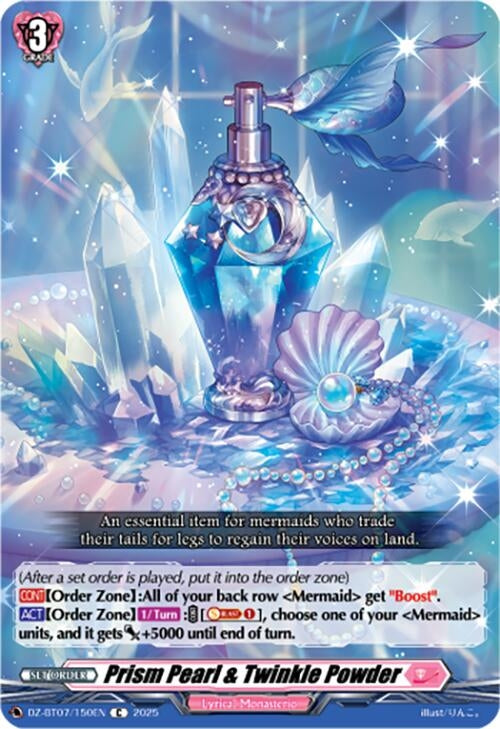 Image for Prism Pearl & Twinkle Powder (DZ-BT07/150EN) [DZ-BT07: Moon Fangs & Cerulean Blaze] - Cardfight Vanguard