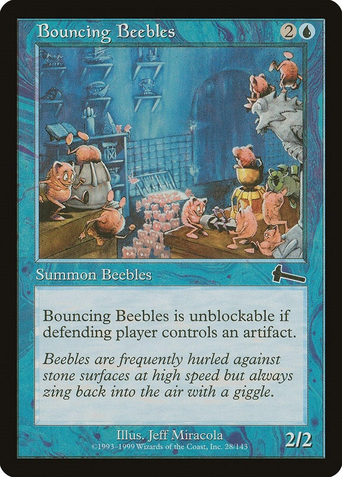 Bouncing Beebles (28) [ULG] - MTG Single