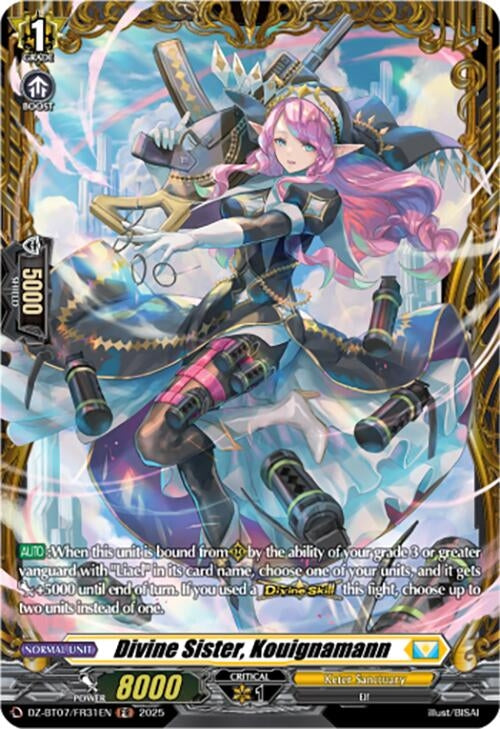 Image for Divine Sister, Kouignamann (FR) (DZ-BT07/FR31EN) [DZ-BT07: Moon Fangs & Cerulean Blaze] - Cardfight Vanguard