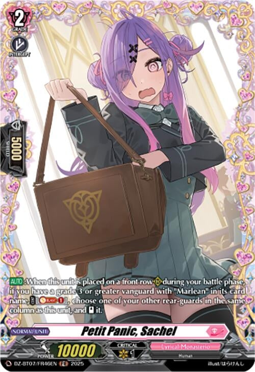 Image for Petit Panic, Sachel (FR) (DZ-BT07/FR46EN) [DZ-BT07: Moon Fangs & Cerulean Blaze] - Cardfight Vanguard