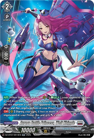 Image for Aurora Battle Princess, Welt Khipple (SR) (DZ-BT07/SR19EN) [DZ-BT07: Moon Fangs & Cerulean Blaze] - Cardfight Vanguard