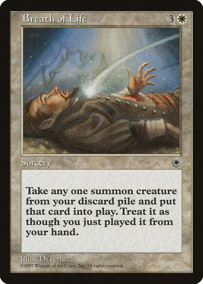 Breath of Life [POR] - MTG Single