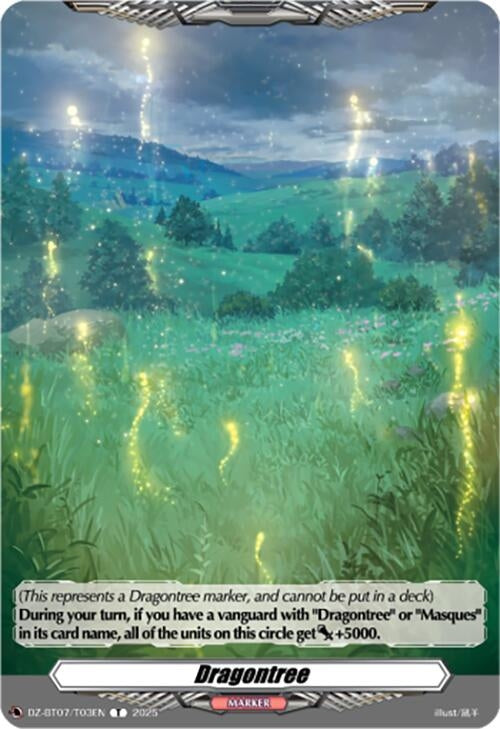 Image for Dragontree (DZ-BT07/T03EN) [DZ-BT07: Moon Fangs & Cerulean Blaze] - Cardfight Vanguard
