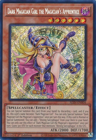 Image for Dark Magician Girl the Magician's Apprentice (ALIN-EN004) (Alliance Insight) - YuGiOh