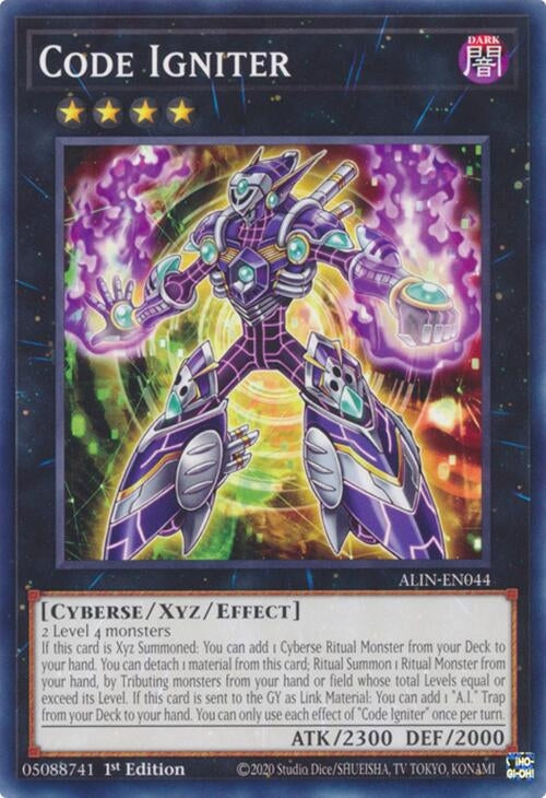 Image for Code Igniter (ALIN-EN044) (Alliance Insight) - YuGiOh