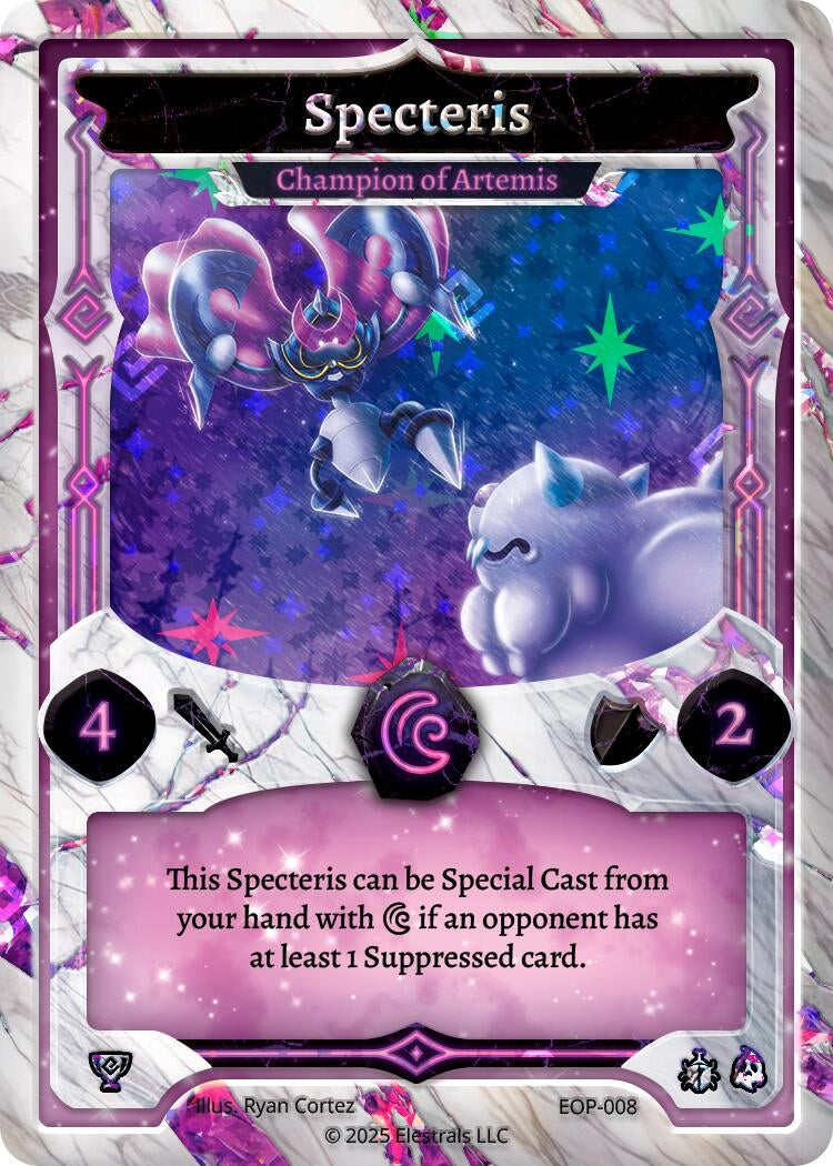 Image for Specteris - Champion of Artemis (EOP-008) (Elestrals Premier Packs) - Elestrals
