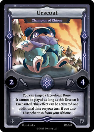 Image for Urscoat - Champion of Khione (SS2-085) (Shattered Stars Chapter 2 [SS2]) - Elestrals