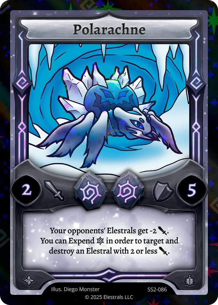 Image for Polarachne (Reverse Holo) (SS2-086) (Shattered Stars Chapter 2 [SS2]) - Elestrals